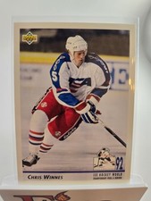 1992-93 Upper Deck - Ice Hockey World Chris Winnes #380 USA