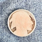 1 Troy oz Buffalo .999 Fine Silver Round