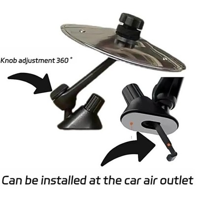 1PCS Car Drum Cymbal Air Vent für mehr Fahrspaß Car Crash Cymbal