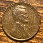 1941 Lincoln Wheat Cent Monster Woody Improper Alloy Mix Error Unique Penny