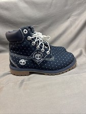 Timberland blu navy a pois