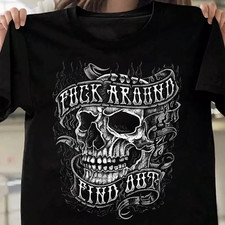 Camisa unisex vintage Fuck-Around y descubre regalo para fans S-5XL