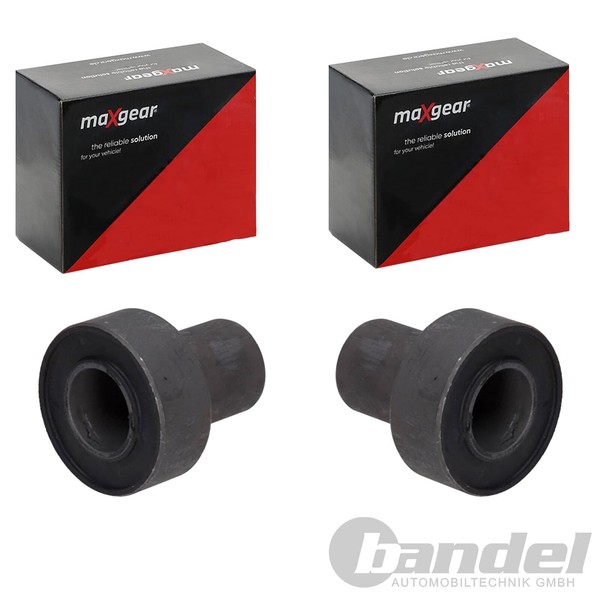 2X Maxgear Hinterachsbuchsen AußEn Lager Passend FüR Renault Kangoo Links+Rechts-image