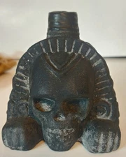 Real Screaming Aztec Death Whistle from ZBOSS by ITZCOEHUA - Obsidian Black  A4