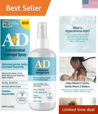 Antimicrobial Hydrogel Spray   with Hypochlorous Acid, Removes Germs, Helps H...