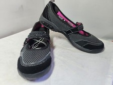 Therafit Women's Mary Jane 2.0 Flat Black Size 8 NWOB