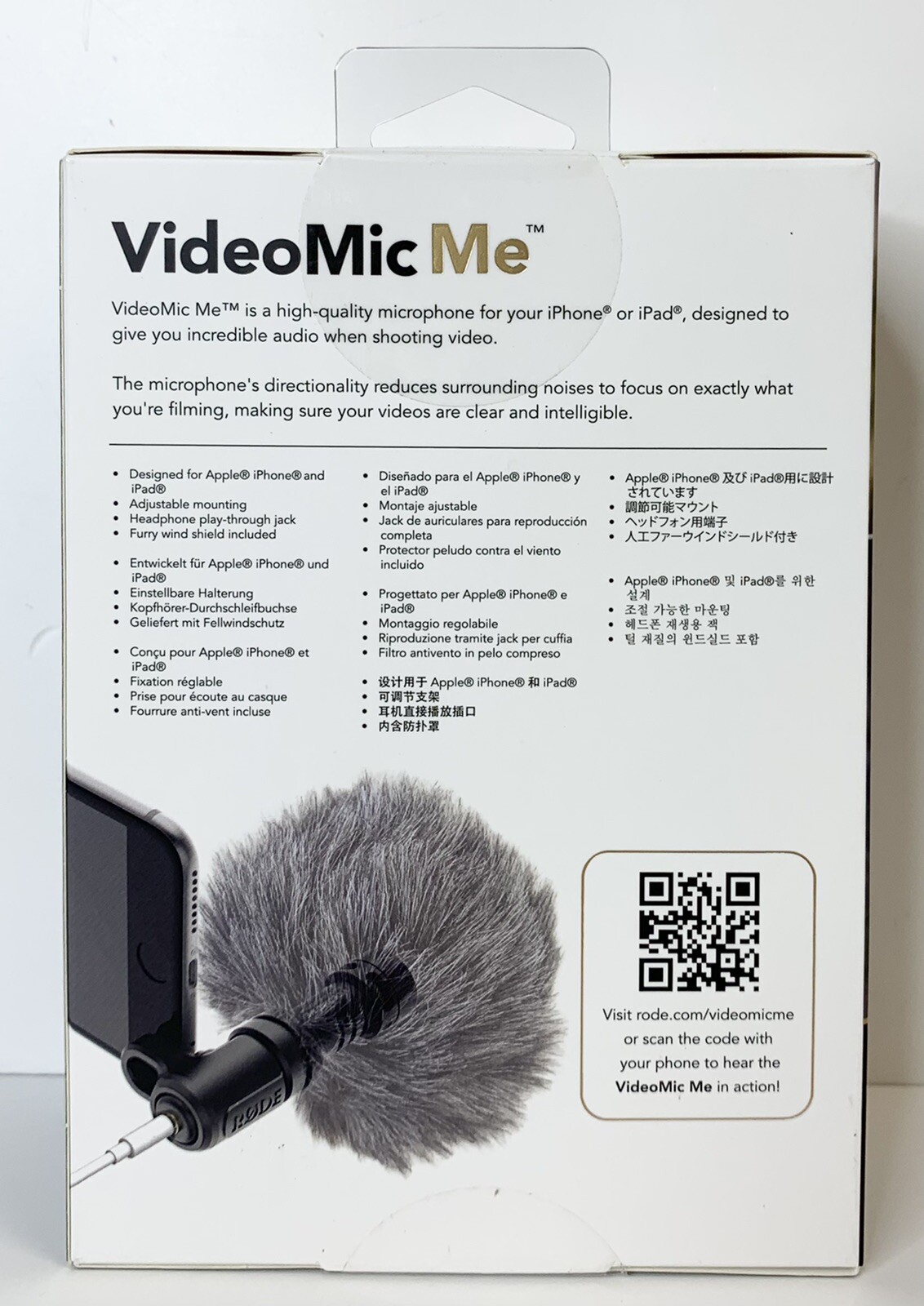 Rode VideoMic Me Directional Microphone for Smartphone 698813004478 eBay