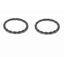 2x Fahrrad Lenkkopflager 1 1/8 Zoll Steuersatz Kugellager Ring Lager Steuerkopf