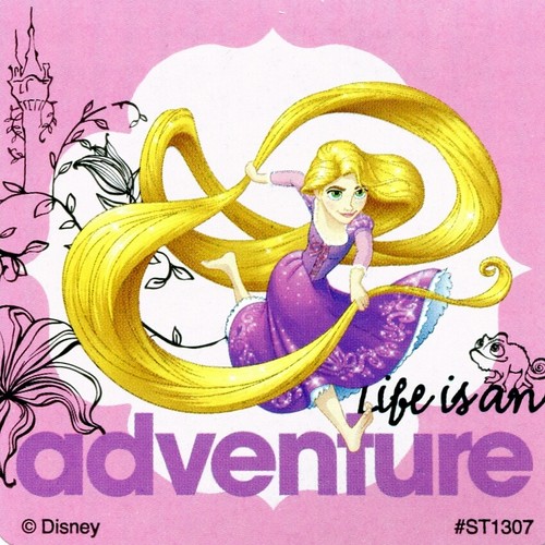 Tangled Stickers x 5 - Rapunzel Stickers - Disney Princess Birthday Party - Loot - Picture 2 of 7