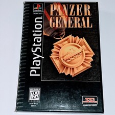 PS1 Panzer General Sony PlayStation 1 Complete Tested  Long Box Manual cob works