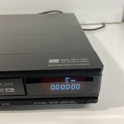 PANASONIC DVD-F65 5-Disc DVD Player *No Remote* Works | eBay