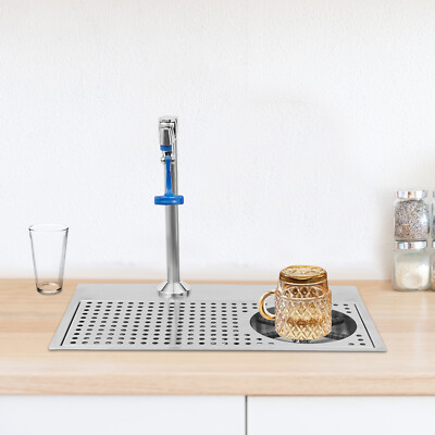Cup Washer Cafe Hotel Restaurant Commercial Cup Wash Cleaning Rinser W/ Faucet