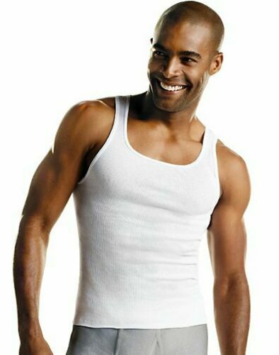 Hanes Men's TAGLESS ComfortSoft White A 