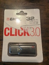 Emtec Click 32GB USB 3.0 Flash Drive