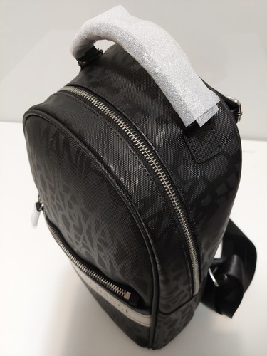 Armani Exchange AX woman backpack 942868 black con cerniera - Imagen 8 de 10