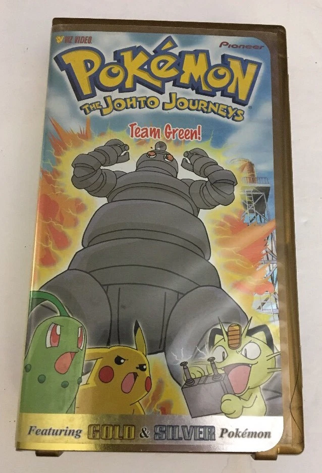 VHS Pokémon Liga Johto Gold Edition Fânzeres E São Pedro Da Cova • OLX  Portugal