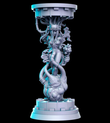 Jenova Pinup Sci-Fi Miniature DnD Miniatures Tabletop RPGs Role Playing RNE