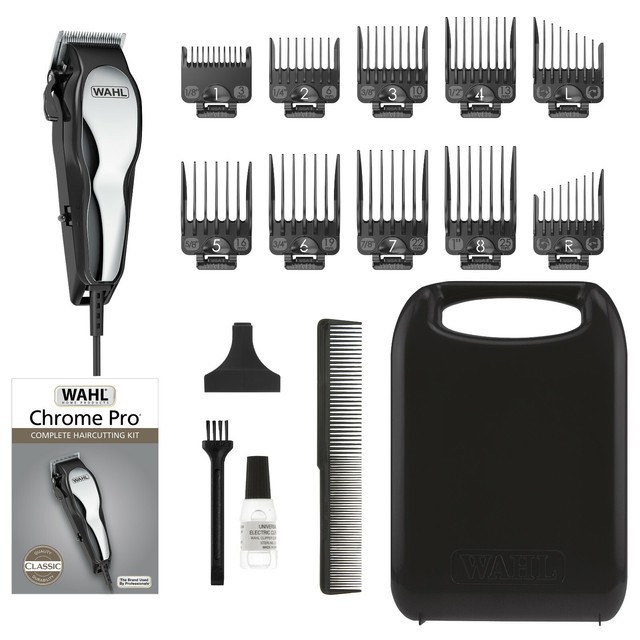 Wahl Home Pro Complete 22pc Hair Cutting Barber Kit Clippers Ship For Sale Online Ebay