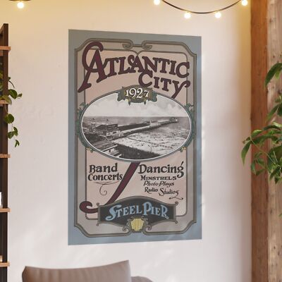 A Really Large Oversized Poster of Atlantic City | eBay