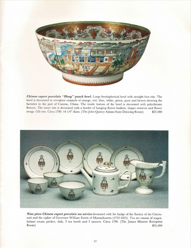 American Interiors Diplomatic Reception Rooms 1990 Campaign for Antiques - Picture 4 of 11