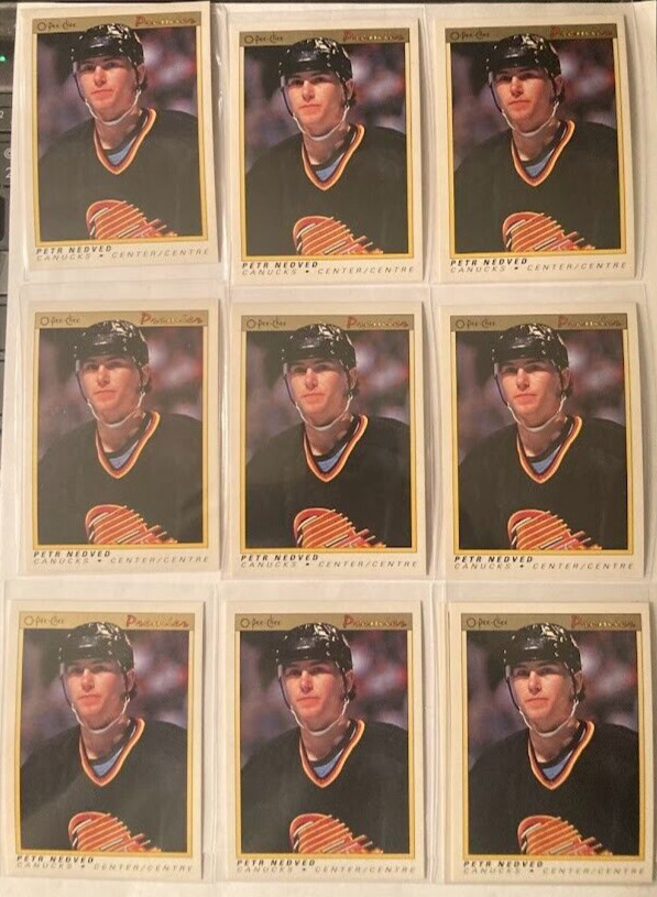 PETR  NEDVED   1990-91    O-PEE-CHEE  PREMIER  ****10 CARD ROOKIE SPECIAL****