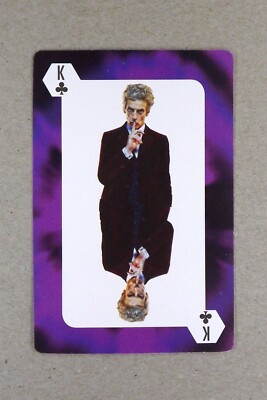 1 x Spielkarte Dr Who Peter Capaldi # King of Clubs R104
