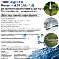 Algenex Konzentrat Chlorfrei Algenentferner Algenvernichter Algizid Brunnen