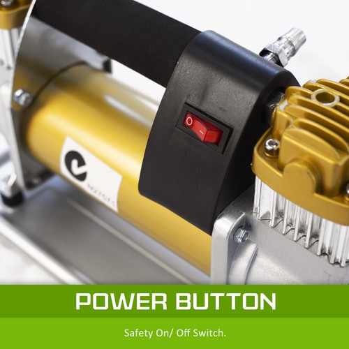 12V Air Compressor Tyre Deflator Inflator 4WD 4x4 Car Truck Portable 200L/MIN - Picture 6 of 12