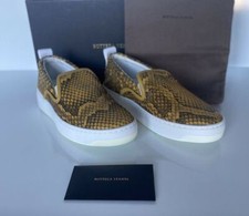 Bottega Veneta Python Skin Platform Sneakers 8 US 38 Euro 579405 NIB 870