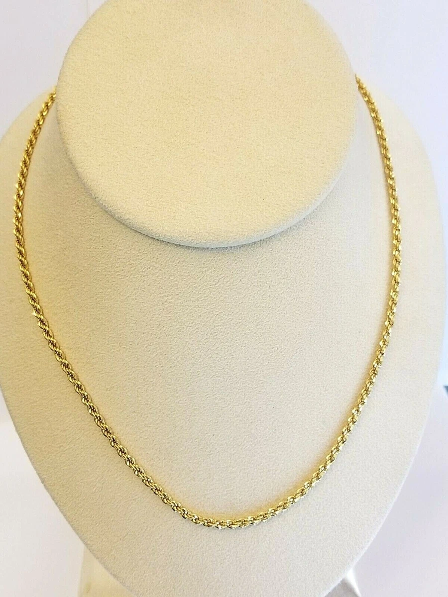 Solid 14 shop karat gold chain