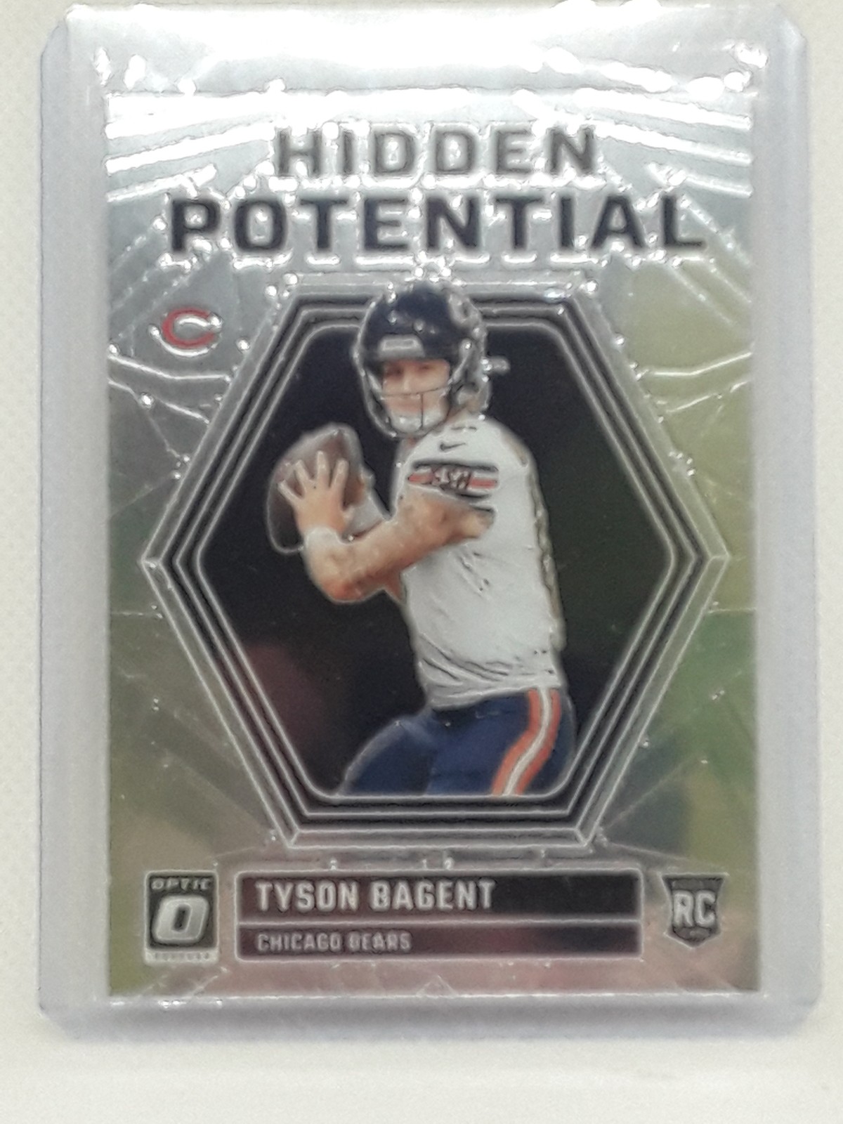 Tyson Bagent 2023 Donruss Optic - Hidden Potential #HP-TB - Chicago Bears