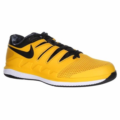 yellow nike tennis shoes