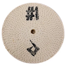 8" Metal Polishing Wheel | #1 Sisal Bench Grinder Buffing Polish Cotton Buff Pad