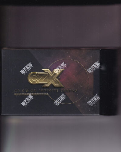2022 CRYPTOZOIC CZX CRISIS ON INFINITE EARTHS Winner Gets One Sealed Hobby Box