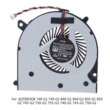 FOR HP Elitebook 745-G2 750-G2 755-G2 840-G2 850-G2 840-G1 CPU Cooling Fan