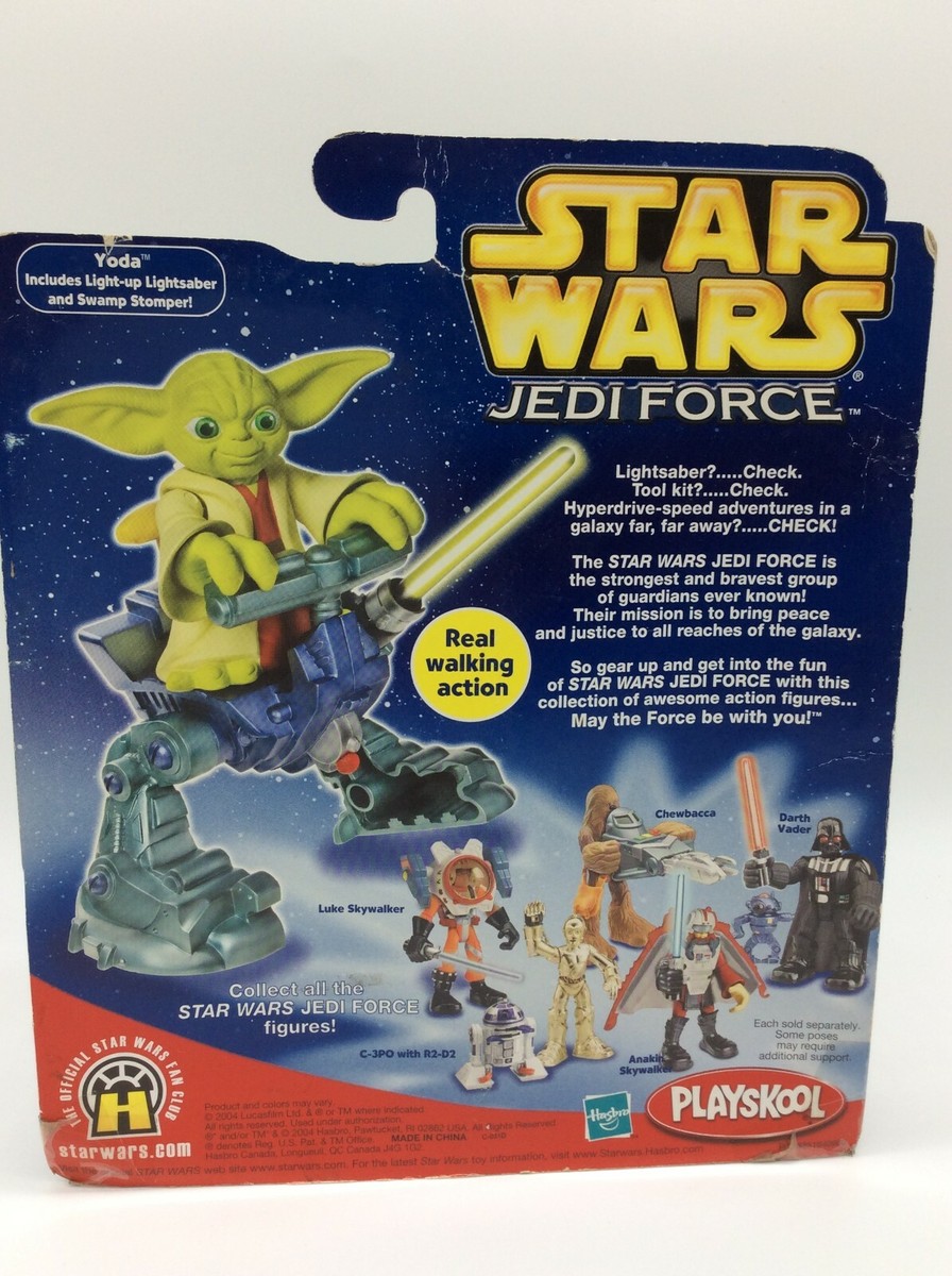 JOY TOY FIGHTING Yoda Figura con Testo May The Force be with