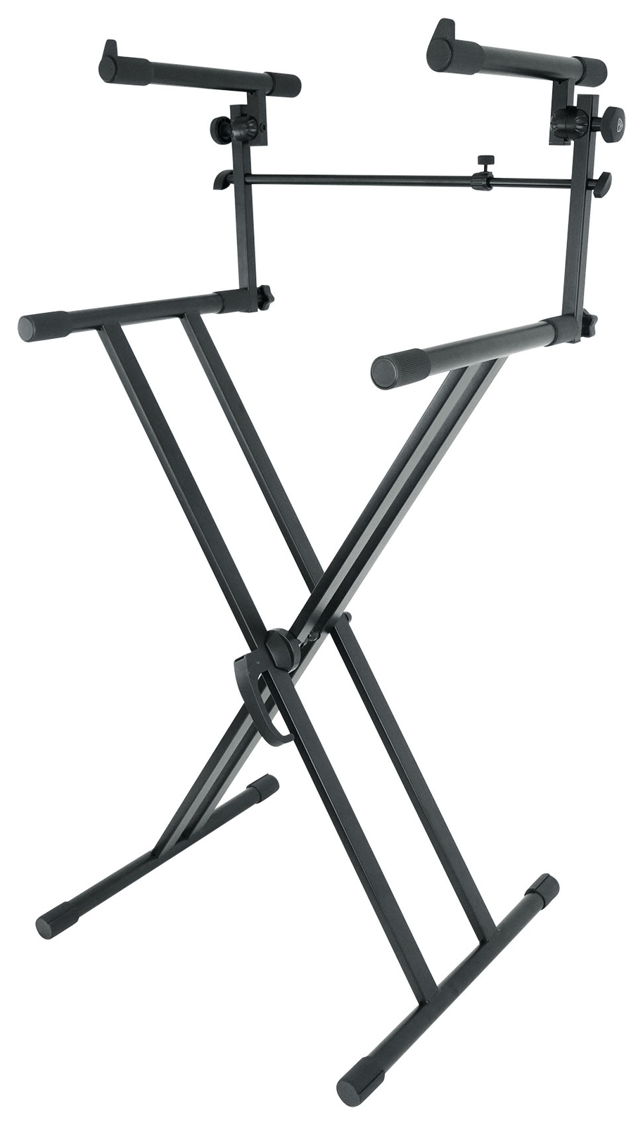 Rockville RKS42X 2-Tier Keyboard or DJ Stand Fits Sequential 2-Tierphet XL