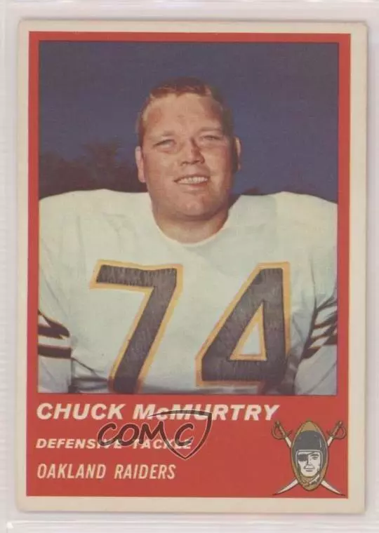 Chuck Mcmurtry trading card
