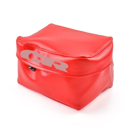 For HONDA CR80R CR85R CR125R CR250R CR500R Tool Bag Rear Mudguard Bag Pouch Red - Picture 6 of 16