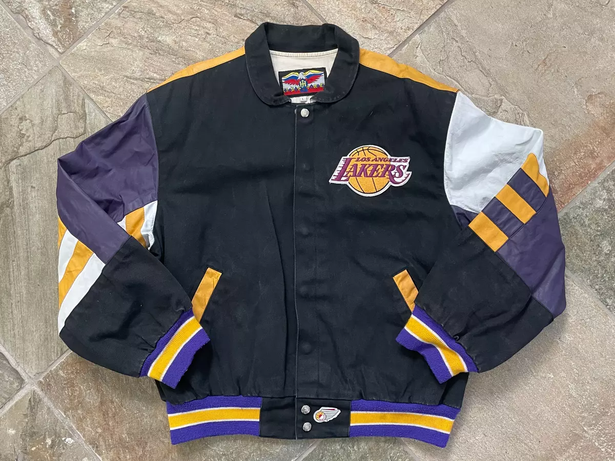 Vintage Los Angeles Lakers Jeff Hamilton Basketball Jacket, Size