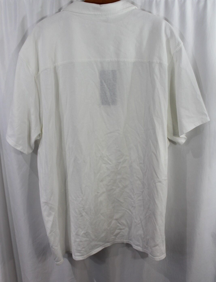 NWT VRST Mens White Short Sleeve Cotton Button Up Shirt XXL eBay