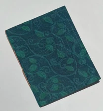 Green Fabric Hard Cover Artist Sketch Drawing Book Blank 188 Pages 8.5" x 6.85"