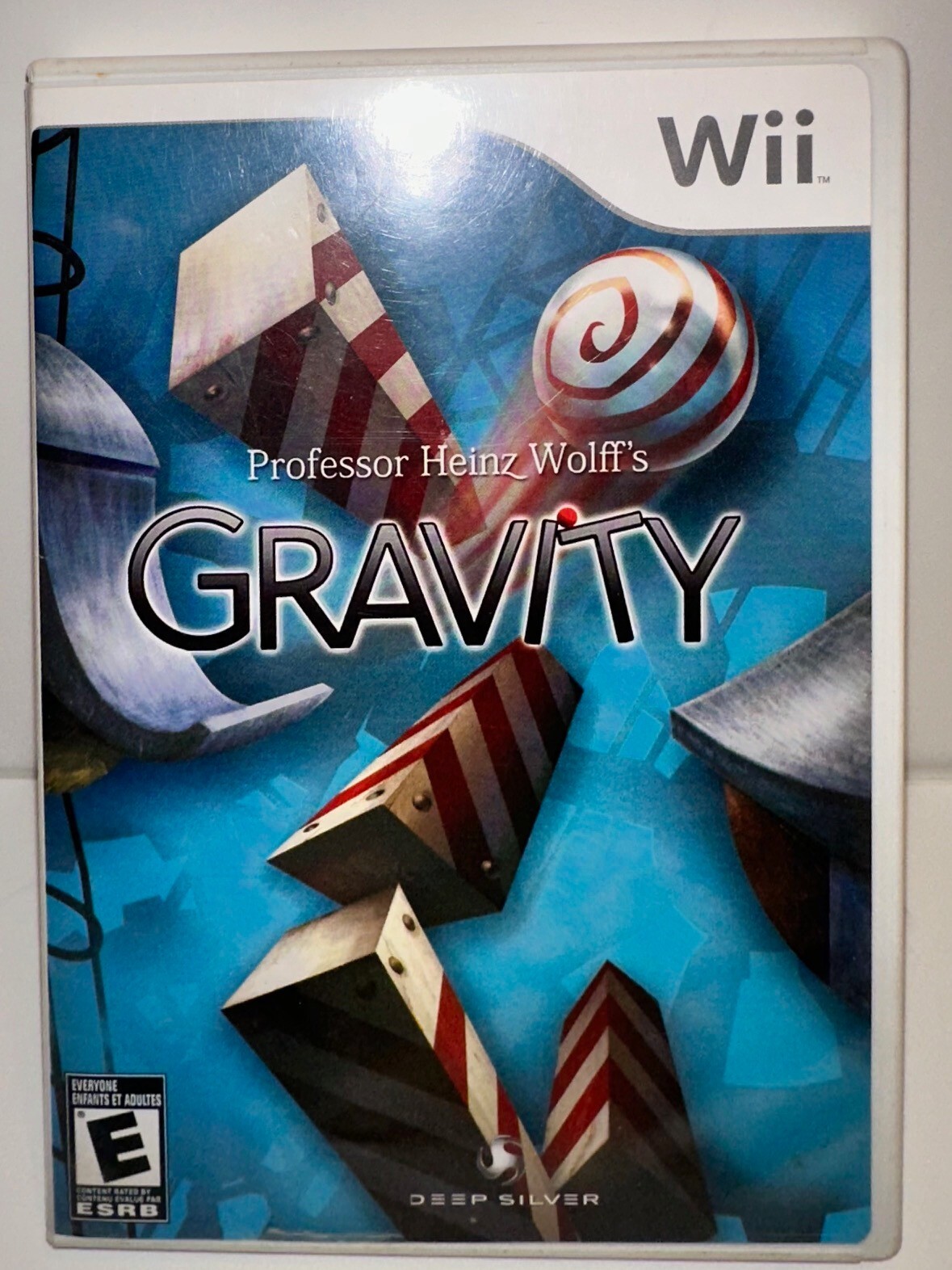 Professor Heinz Wolff's Gravity - Nintendo Wii - Complete CIB Cleaned & Tested