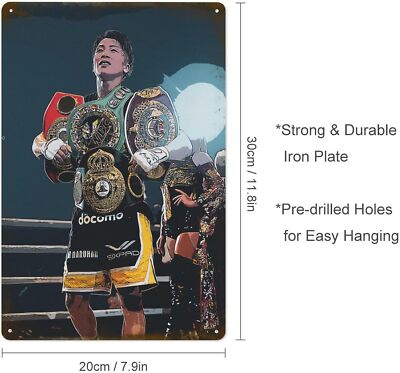 Naoya Inoue Metal Tin Sign Poster Painting Sign Funny Wall Art Naoya Inoue Metal Tin Sign Poster Painting Sign Funny Wall Art