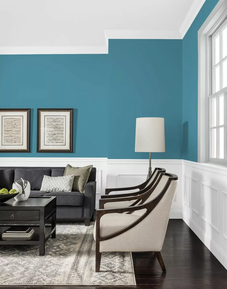Teal wall paint online