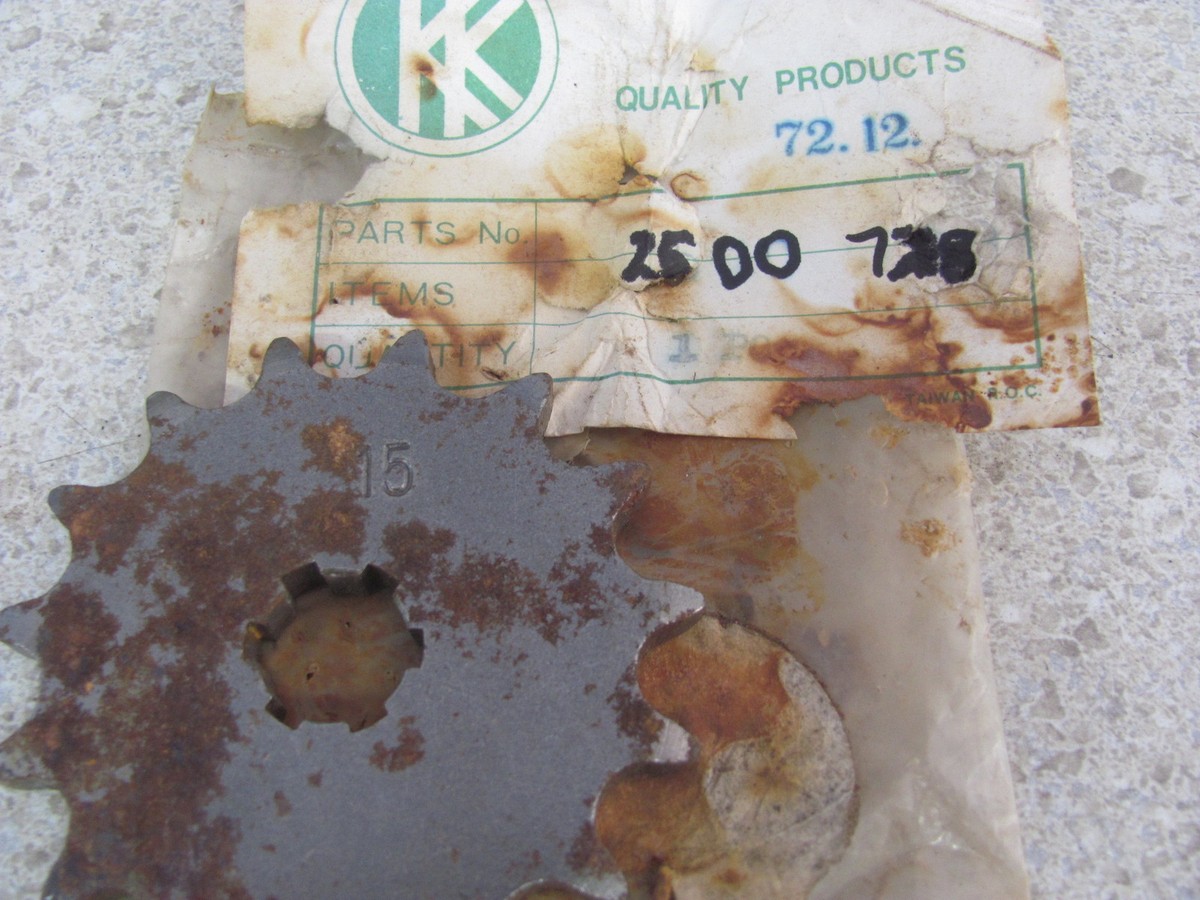 NOS KK MOTORCYCLE SUPPLY Front Sprocket for Honda XR CR CL SL CA