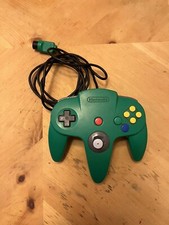 Nintendo 64 Controller Green Authentic N64 OEM Loose Joystick