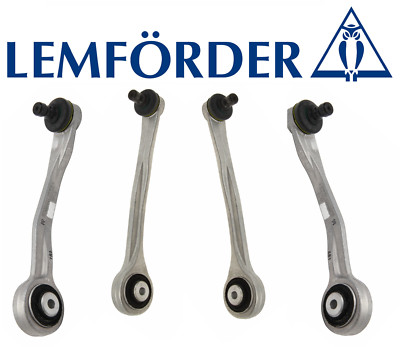 OEM Front Upper Control Arm Set Lt & Rt 4pc Lemforder for  Audi A6 A7 RS7 S6 S7