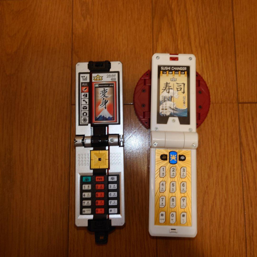 Power Rangers Samurai Shinkenger Megazord Morpher 6p set BANDAI