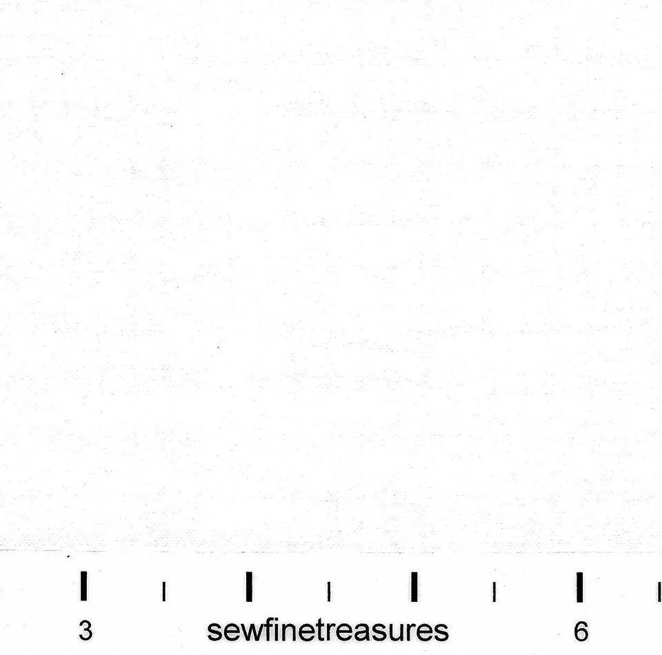 SoHo Solids WHITE Pure White Timeless Treasures Fabric By the FQ - 1/4 YD - Image 2 of 4